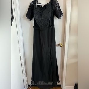Black Formal Gown // NEW